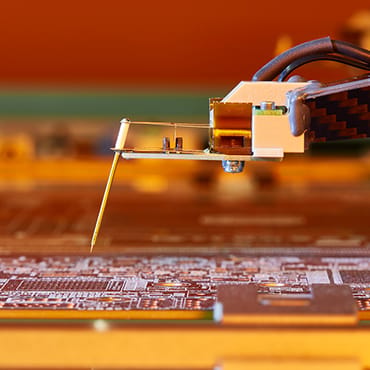 Automated flying probe for PCB test