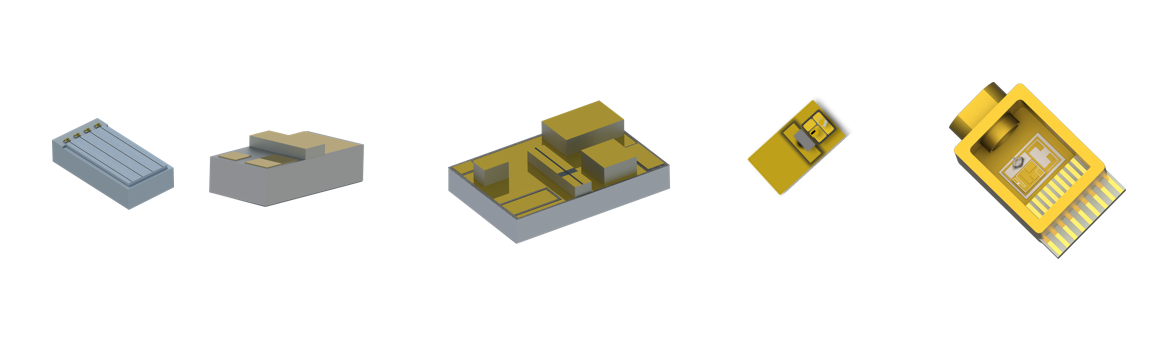 Optical components and transceivers